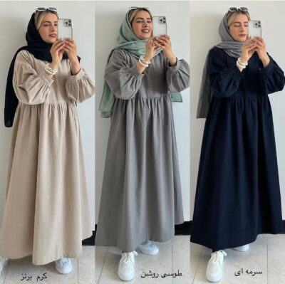 پیراهن لینن تابستونی - Image 2