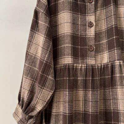 پیراهن چهارخونه کد ۱۰۰